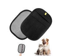 Itingy Static Pet Hair Removal Gloves, Electrostatic Cat Fur Remover Glove, Magic Brush Dog Hair Glove con Double Sided, Reusable Deshedding Pet Mitt for Furniture, Bed, Carpet, Clothes, Sofa-1 Pack