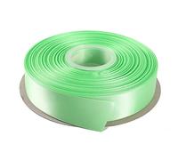 ITIsparkle 1" Inch Double Faced Satin Ribbon 50 Yards-Roll Set for Gift Wrapping Scrap Books Party Favor Hair Braids Baby Shower Decoration Floral Arrangement Craft Supplies, Mint Ribbon