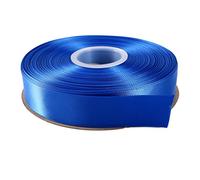 ITIsparkle 1" Inch Double Faced Satin Ribbon 50 Yards-Roll Set for Gift Wrapping Scrap Books Party Favor Hair Braids Baby Shower Decoration Floral Arrangement Craft Supplies, Royal Ribbon