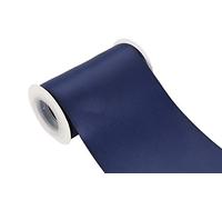 ITIsparkle 100mm Width (4") Double Faced Satin 4.5 Meters (Full Reel) Premium Quality Ribbon Ideal for Crafts/Gift Wrapping/Floristry - Navy Blue