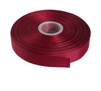 ITIsparkle 25mm Width (1") Grosgrain Ribbon 45 Meters (Full Reel) Crafts Gift wrap Floristry - Burgundy 275# Ribbon
