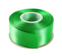 ITIsparkle 38mm Double Faced Satin Ribbon 22 Meters-Roll Set for Gift Wrapping Party Favor Hair Braids Hair Bow Baby Shower Decoration Floral Arrangement Craft Supplies, Emerald Ribbon