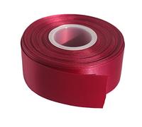 ITIsparkle 38mm Width (11/2") Double Faced Satin Ribbon 22 Meters (Full Reel) Crafts Gift Wrap Floristry - Burgundy 275# Ribbon