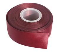 ITIsparkle 38mm Width (11/2") Double Faced Satin Ribbon 22 Meters (Full Reel) Crafts Gift Wrap Floristry - Burgundy 277# Ribbon