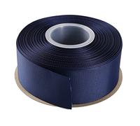 ITIsparkle 38mm Width (11/2") Grosgrain Ribbon 22 Meters (Full Reel) Crafts Gift Wrap Floristry - Navy Ribbon
