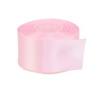 ITIsparkle 50mm Width Double Faced Satin Ribbon 22 Meters-Roll Set for Gift Wrapping Party Favor Hair Braids Baby Shower Decoration Craft Supplies, Pearl Pink