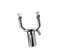 Itkcozcg 1Piece Metal Utility Hook for Closet Poles Replacement for High Reach Poles Hook Long Reach Stick Replacement Metal Clothes Fork Head