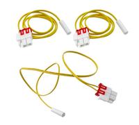 Itkcozcg 3 Pack Multifuntional Refrigeration Temperature Sensors Probe Defrost Function Probe Replacement Part Home Appliance Part High Sensitivity Temperature