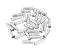 Itkcozcg 50 Pcs Aluminum Alloy Brake Cable End Cover Bike Cable End Caps Road Bicycles Brake Tip Inner Line Cover Aluminum Alloy Practical And