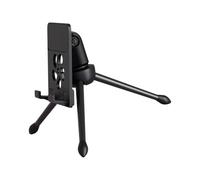 Itkcozcg Adjustable Desktop Microphones Tripods Stand with Phone Holder Universals Clamp for Live Streaming and Podcasting Sturdy Base Portable