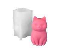 Itkcozcg Cats Shaped Candle Molds for Making Candle Soap Gypsum Decorations, Cats Shaped Silicones Molds for Epoxy Resin