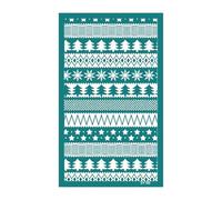 Itkcozcg Christmas Silk Screen Stencils Snowman Screen Printing Stencils Reusable Earrings Transfers Stencils For Home Decoration