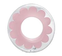 Itkcozcg Clear Flower Swimming Rings Inflatable Pool Float Rings Swim Tube Floatie Parties Decorations Beach Toy for Adults Swim Tube Floatie Outdoor Water Activity Pool Toy