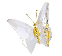Itkcozcg Crystal Flying Butterfly Figurine Elegant Crystal Animal Ornament With Glass Base For Wedding Christmas Decors Gift Christmas Decoration