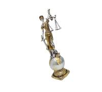 Itkcozcg Greek Roman Lady Justices Sculpture Resins Blind Law Woman Statue With Scale Fairness Figurine For Home Decoration Blind Law Sculpture