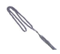 Itkcozcg Handmade 99 Bead Wooden Elastic Buddhist Rosary for Yoga & Spiritual Practice Elastic Adjustable Prayer