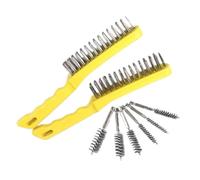 Itkcozcg Household Products, Stainless Steel Wire Scratch Brush Slip Resistant Handle Rust Remover For Welding Removal And Rust Cleaner