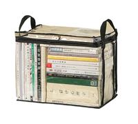 Itkcozcg Office Supplies, Foldable Books Box Waterproof Toy Box Books Storage Box Books Organizers Clear Clothes Storage Bag for Dormitory Household