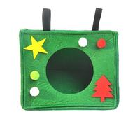 Itkcozcg Pet Small Animal Hamster Furry Bed Hanging Soft Swing Toy Rabbits Bed Hideaway Rodents Toy For Cage Foldable Pet