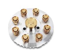 Itkcozcg Powerful Nine Chamber Flame Cooker Household Stove Burners Assembly Burners Nozzle Stove Head Oven Accessories