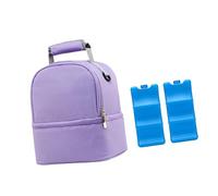 Itkcozcg Practical Oxford Fabric Waterproof Breast Milk Cooling Backpack Stylish Design for Everyday Use by Nursing Mothers Commuting Backpack