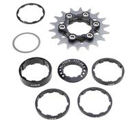 Itkcozcg Single Speed Stainless Steels Cogs Bike Freewheels High Strength Steel Single Speed Cogs Bicycles Sprocket Freewheels Bicycles Cassettes Cog