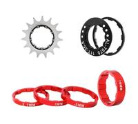 Itkcozcg Single Speed Stainless Steels Cogs Bike Freewheels High Strength Steel Single Speed Cogs Bicycles Sprocket Freewheels Bicycles Cassettes Cog