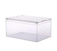 Itkcozcg Spiders Tortoises Lizards Clear Designed Breeding Box Vivarium Lid Pet Product Terrarium