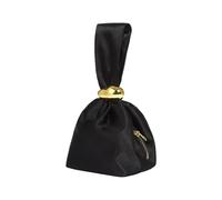 Itkcozcg Stylish Banquet Handbag Metallic Zipper Detailing Premium Polyester Evening Bag Prom Wear Companion Lightweight Evening Bag