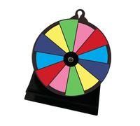 Itkcozcg Tabletop Prize Turntable Erasable Reusable Fortunes Wheel Draws Roulette Wheel Tabletop Lottery Machine Turntable Prize Spinnings Game Draws Roulette