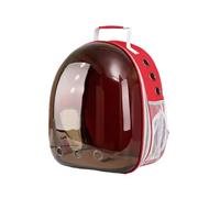 ITKXRVJZM Pet Bag Cat Bag, Portable Bag, Space Capsule, Breathable Backpack, Cat Schoolbag, Large Capacity, Cat Carry-Out Pet Supplies Portable(Red 2)