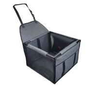 ITKXRVJZM Pet Bag Creative Solid Color Simple Pet Sfety Seat Dog Car Pad Anti Dirt Pet Car Interior Dog Bed Pet Mesh Bag Hanging Bag Portable(Coffee)