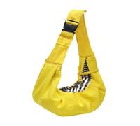 ITKXRVJZM Pet Bag Pet Crossbody Shoulder Bag Comfortable Portable Shoulder Bag Outdoor Travel Pet Carrying Supplies Portable(Yellow)