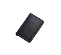 ITKXRVJZM wallet Blocking Protected Magic Thief ID Credit Card Holder Case Fit For Smart Minimalist Wallet Men Women Slim Cash Cardholder Portable, One Color, Black