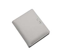 ITKXRVJZM wallet Women's Simple Letter Bifold Short Wallet, Thin Solid Color Versatile Credit Card Holder, Casual And Fashionable Clutch Portable, One Color, Y1620-Grey