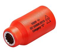 ITL Insulated Tools Ltd 01350 10mm x 1/2" DV Totally Insulated Socket- you get 2