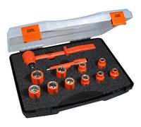 ITL 12 Piece 1/2" Drive Insulated Bi Hexagon Socket Set 1/2"