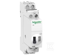 Schneider A9C30111 Impulse Relay Itl 16A 1P 24Vac/12Vdc, White, Set Of 12 Piece