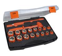 ITL 19 Piece 1/2" Drive Insulated Bi Hexagon Socket Set