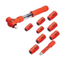 Itl Insulated 00027 Insulated 1/2In Drive Imperial Torque Wrench Kit 10 Piece