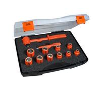 Itl Insulated 03105 Insulated 3/8In Drive Socket Set 12 Piece Itl03105