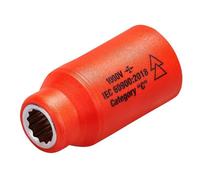 ITL Insulated High-Performance Insulated 10mm 1/2 Inch Drive Socket For Maximum Safety