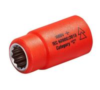 ITL Insulated High-Performance Insulated 17mm 1/2In Drive Socket For Electrical Safety