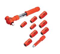 ITL 10 Piece 1/2" Drive Insulated Torque Wrench Kit Imperial 1/2" 12Nm - 60Nm