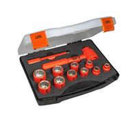 ITL 12 Piece 3/8" Drive Insulated Bi Hexagon Socket Set 3/8"
