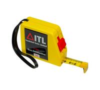Itl Insulated Insulated Non Conductive Tape Measure 3m (metric Only) - Multi Colour
