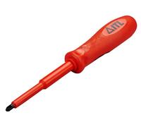 ITL Insulated Tools Ltd Electricians Screwdriver, No.3 Pozi Tip, 150mm Blade