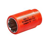 Itl Insulated Insulated Socket, 1/2In Drive Multi Colour (19mm)