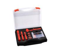 Itl Insulated Itl00022 Insulated Socket, Ratchet, Spanner & Bit Set, 19 Piece Itl00022