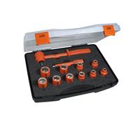 ITL Insulated Metric Imperial Socket Set 12pc 1/2in Drive Standard ITL03100